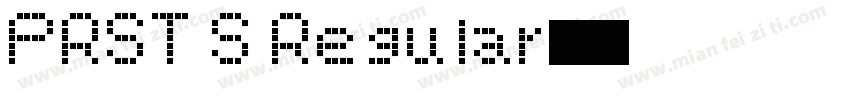 PRST S Regular字体转换